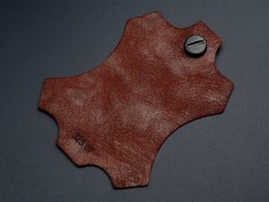 Rezavá PU kůže 1994325